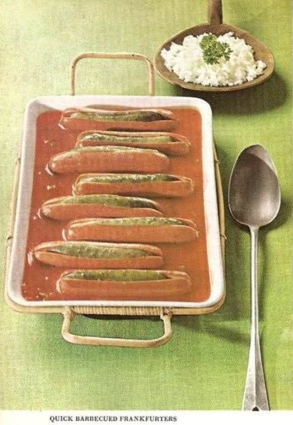 hardy kiwi - Quick Barbecued Frankfurters